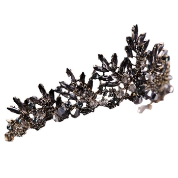 Uus kuum pruudi kristallkrooniga peakate sulamist teemantkroonprintsess sünnipäevapeo kleidi aksessuaarid juuste aksessuaarid