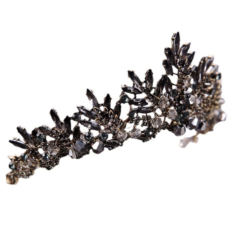 Uus kuum pruudi kristallkrooniga peakate sulamist teemantkroonprintsess sünnipäevapeo kleidi aksessuaarid juuste aksessuaarid