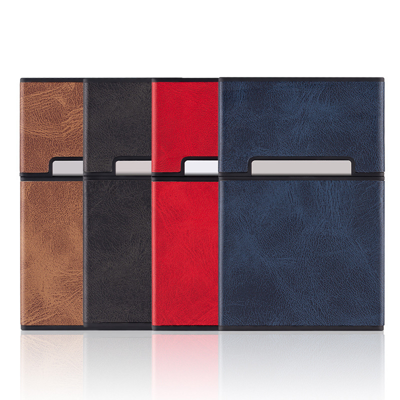 Határokon átnyúló új cigarettatartó 20 darabos kreatív cigarettatartó, felhajtható, hordozható, puha táska, cigarettatartó védőtok, bőrtok, divatos márka