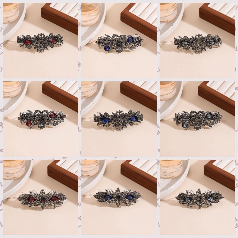 Plaukų segtukas, viršutinis segtukas, korėjietiško stiliaus plaukų aksesuarai, elegantiškas cirkonio spyruoklinis segtukas, mažas, pusės segtuko suaugusiųjų galvos apdangalas, drugelis, moteriškas