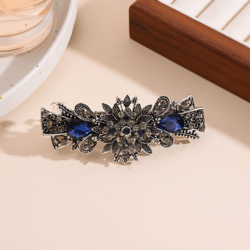 Plaukų segtukas, viršutinis segtukas, korėjietiško stiliaus plaukų aksesuarai, elegantiškas cirkonio spyruoklinis segtukas, mažas, pusės segtuko suaugusiųjų galvos apdangalas, drugelis, moteriškas