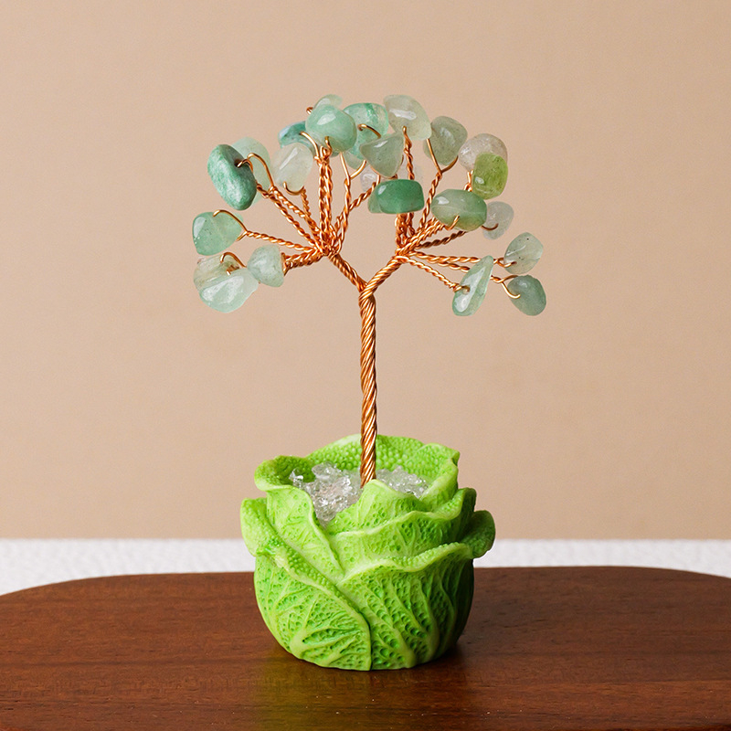 Természetes kristály kavics vagyonfa ametiszt vagyonfa kreatív asztali dekoráció autó életfa díszek