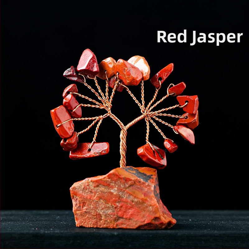 Természetes kristály kavics vagyonfa ametiszt vagyonfa kreatív asztali dekoráció autó életfa díszek