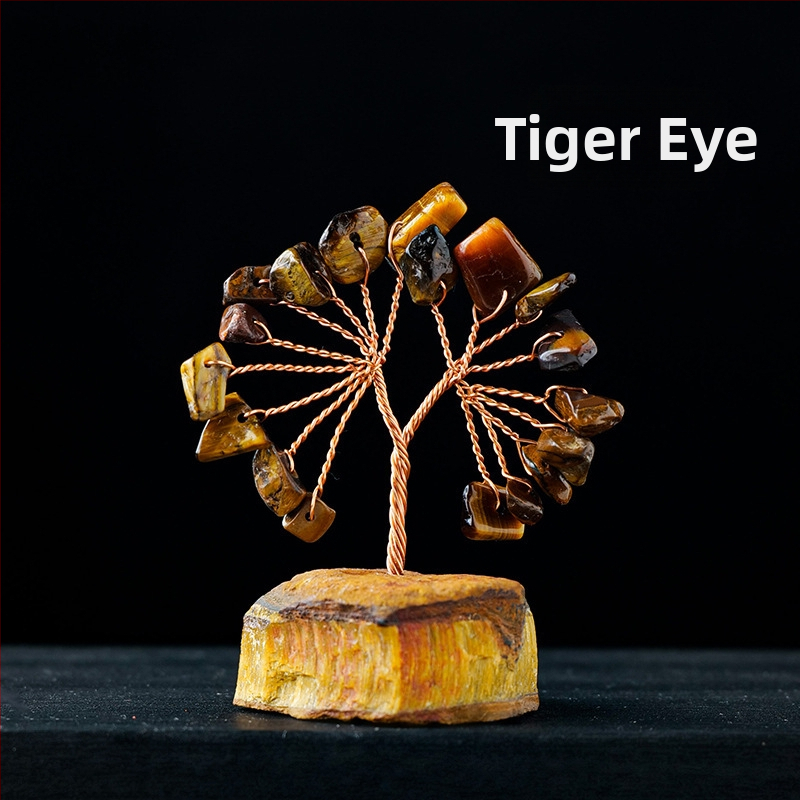 Természetes kristály kavics vagyonfa ametiszt vagyonfa kreatív asztali dekoráció autó életfa díszek