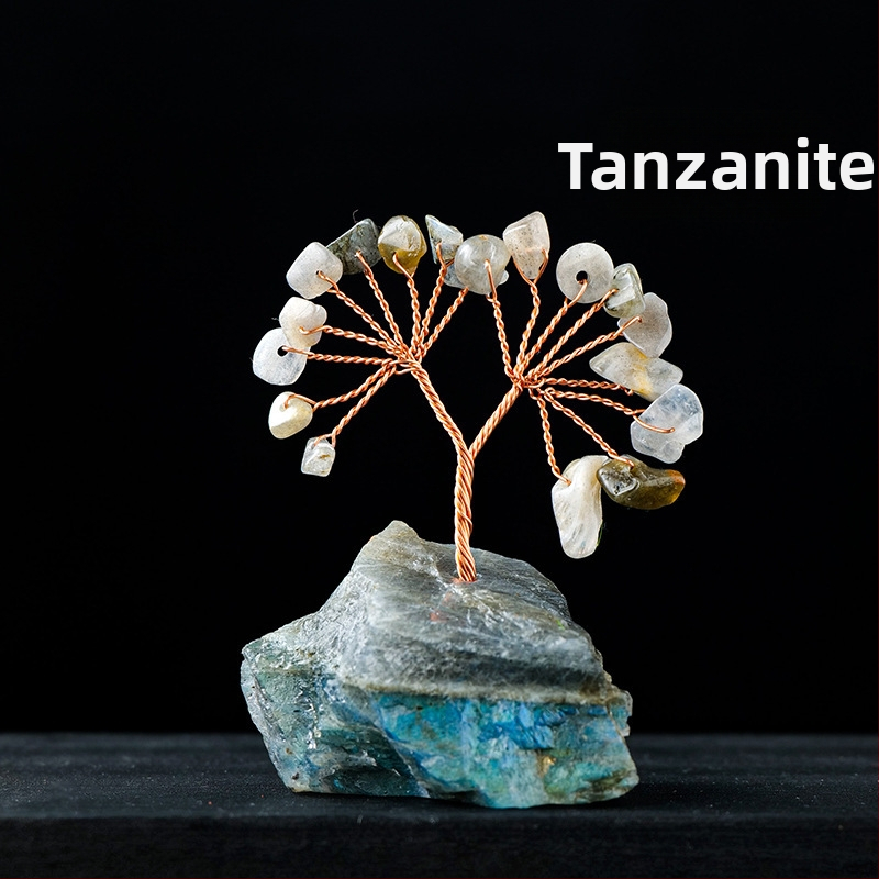 Természetes kristály kavics vagyonfa ametiszt vagyonfa kreatív asztali dekoráció autó életfa díszek