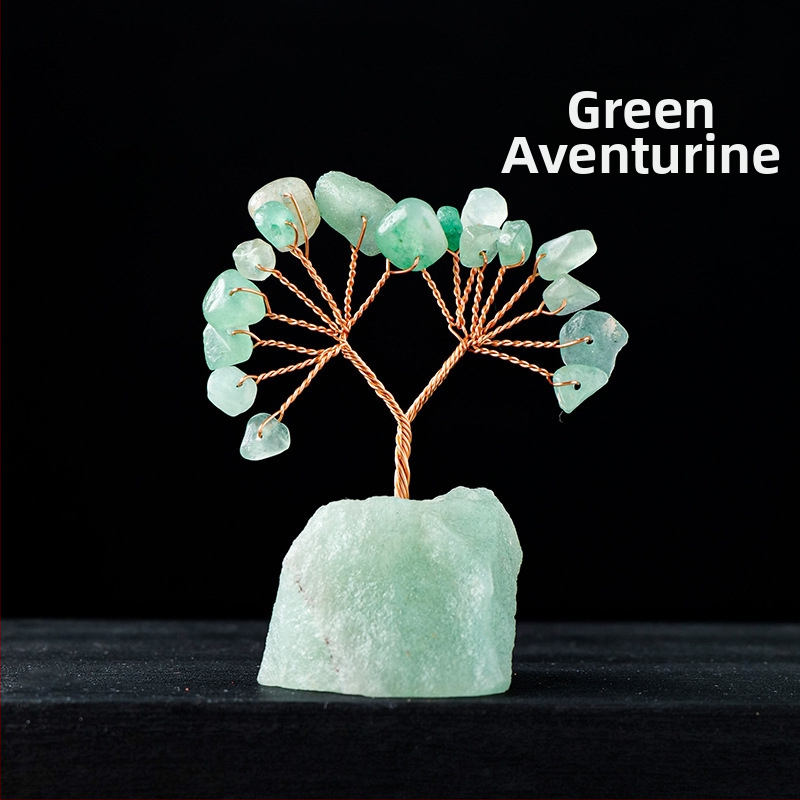 Természetes kristály kavics vagyonfa ametiszt vagyonfa kreatív asztali dekoráció autó életfa díszek