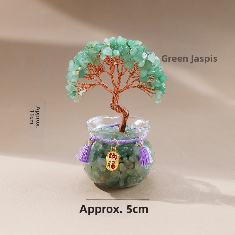 Természetes kristály kavics vagyonfa ametiszt vagyonfa kreatív asztali dekoráció autó életfa díszek