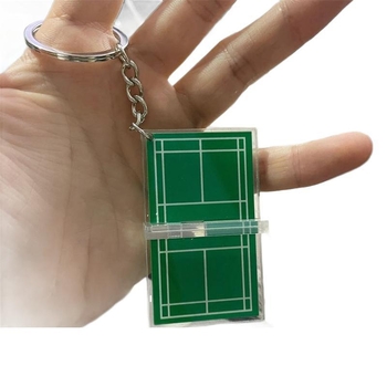 Τραπέζι πινγκ πονγκ Τρισδιάστατη σχολική τσάντα κρεμαστά στολίδια τσάντα μπρελόκ μπάντμιντον γήπεδο κρεμαστό κόσμημα μίνι αθλητικό τένις κρεμαστό κόσμημα