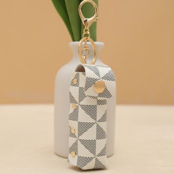 „Pasidaryk pats“ kūrybinis spausdinimas PU odos mažas krepšys su raktų pakabuku, kutais, nešiojamas mini laikymo lūpų dažų mažas krepšys su pakabuku, didmeninė prekyba