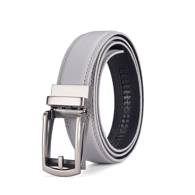 Új férfi hamis tűs csattal ellátott automata csattal ellátott öv, üzleti, hétköznapi, öltönyös, farmeröv, külkereskedelem, határokon átnyúló