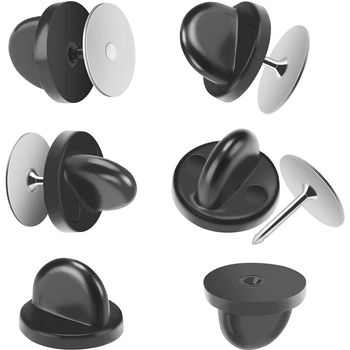 Prekogranična zaliha Plastična kapa s leptirom Broš Značka Kopča Broš Kopča Gumena kapa Ukrasi za kape DIY Nakit Dodaci