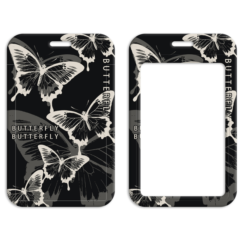 Pillangós mobiltelefon-zsinór, munkavállalási engedély, márkás medál, szalag, diákétkezési kártya, buszkártya