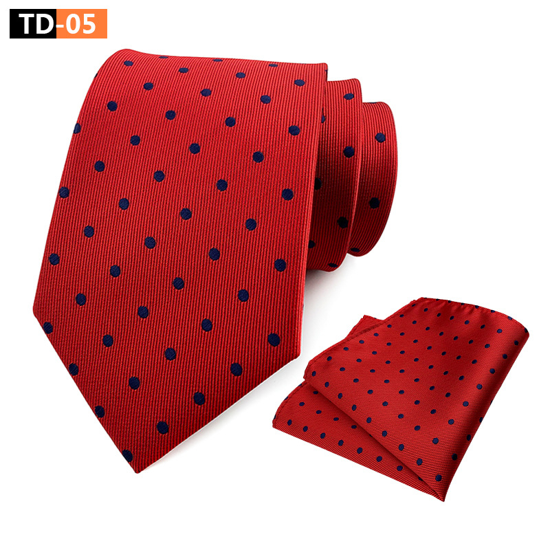 Gyárilag Készlet Közvetlen Beszerzési Szett Pöttyös Elegáns Férfi Öltönynyakolós Zsebes Sál Szett