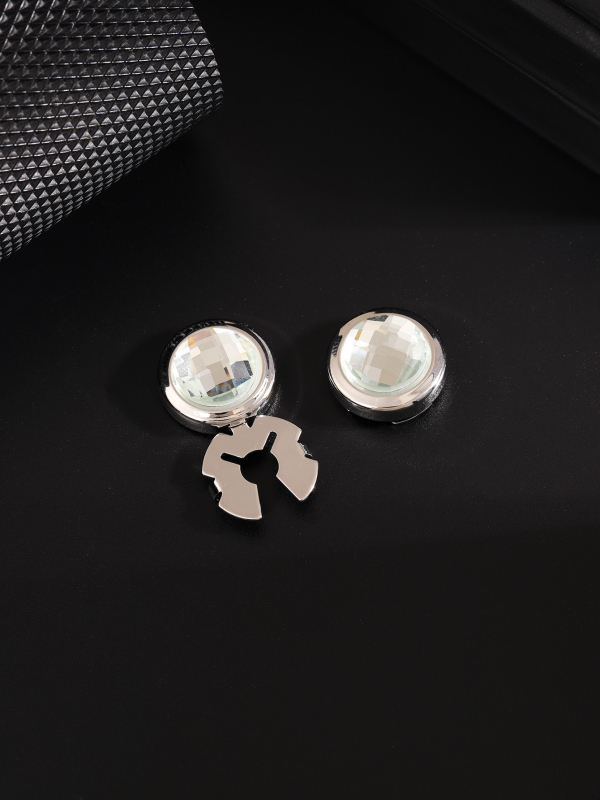 Új gyémánt mintás, csúcskategóriás, gombos, dobozos, teknőscsatos, lapos fejű, kerek fejű, kártya alakú kalap, csúcskategóriás, luxus kalap, réz színű, lapos csattal ellátott kalap