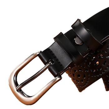 Retro öv, vékony öv, női valódi bőr tűs csattal, deréklánc, dekoratív kültéri öv, koreai stílusú, hétköznapi bőráruk