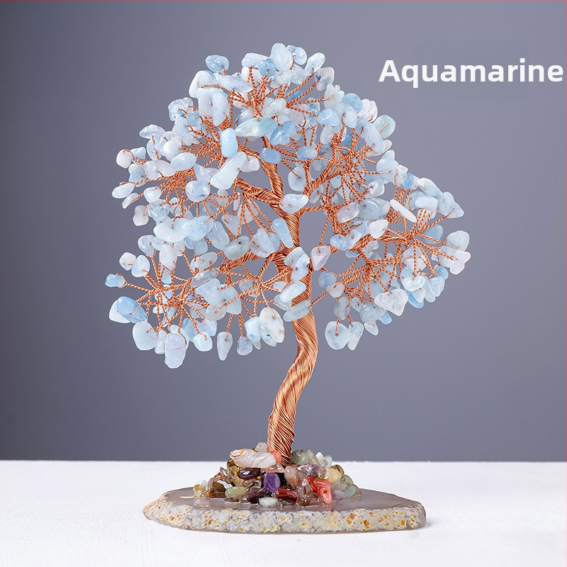 Ahhaatkristall Kruus Rikkuspuu Ametüst Tsitriin Rikkuspuu Kodu Lauakaunistused Käsitöö Kaunistused