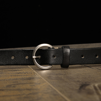 Kézzel készített retró női ezüst színű, kerek orrú farmernadrág, mindenhez illő övvel