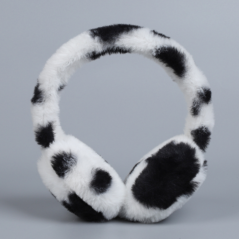 Téli fagyálló fültok, kiváló minőségű, aranyos, plüss, összecsukható, téli fülvédő, vastagított, meleg fülpárnák nőknek