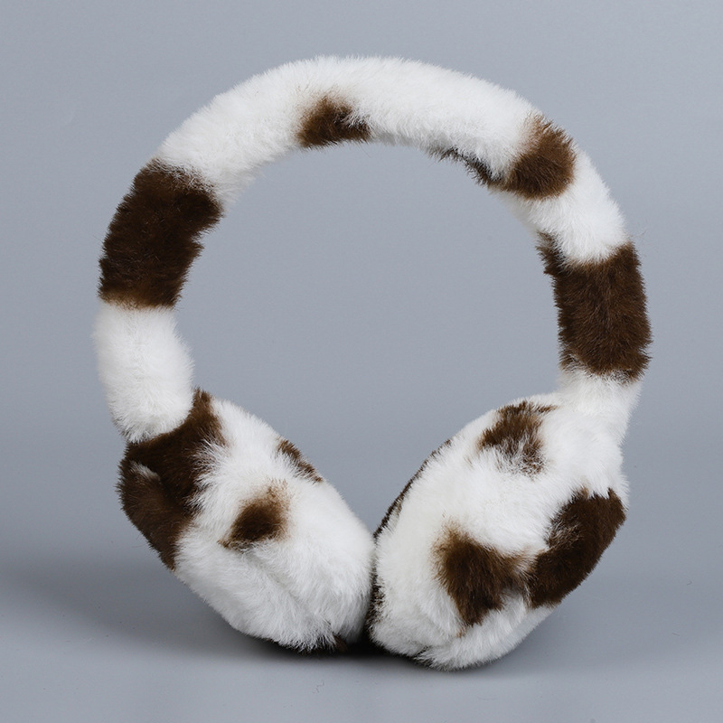 Téli fagyálló fültok, kiváló minőségű, aranyos, plüss, összecsukható, téli fülvédő, vastagított, meleg fülpárnák nőknek