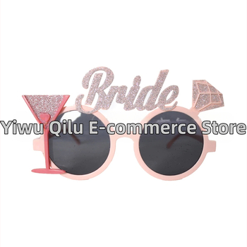 Γυαλιά νυφικού Spot για μέλλουσα νύφη, γυαλιά ηλίου για μπάτσελορ πάρτι, χορό νύφης, γυαλιά ηλίου με διαμάντια