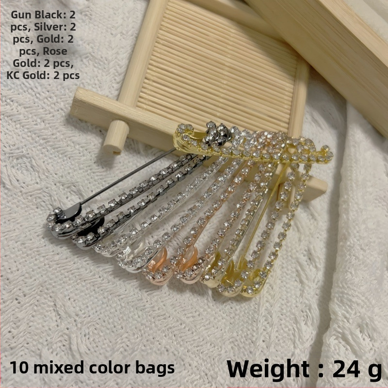 Határokon átnyúló e-kereskedelem, legkelendőbb butik gyémánt bross, U alakú strassz kitűző, ruházati kiegészítők, fix kitűző, fényvédő csat