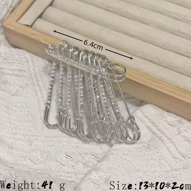 Határokon átnyúló e-kereskedelem, legkelendőbb butik gyémánt bross, U alakú strassz kitűző, ruházati kiegészítők, fix kitűző, fényvédő csat