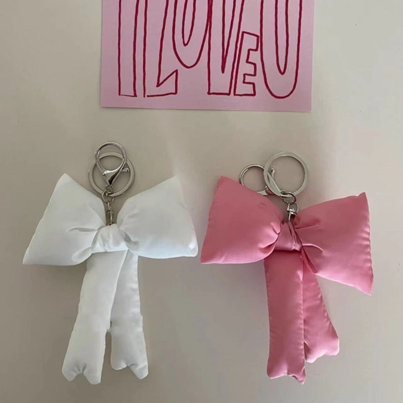 Korejski stil Ins Style Mašna Privjesak Torba Ključ od Automobila Slatka Djevojačka Srce Školska torba Mali Dodaci Niša High-end Smisao