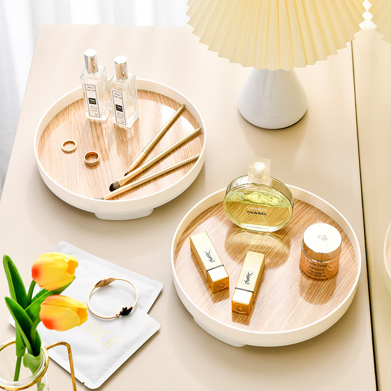 Paprastas internetas Populiarus stilius Stalinis makiažo laikymo plastikinis padėklas Šiaurės šalių stiliaus kvepalai Aromaterapija Medinis padėklas Daug pasirinkimų