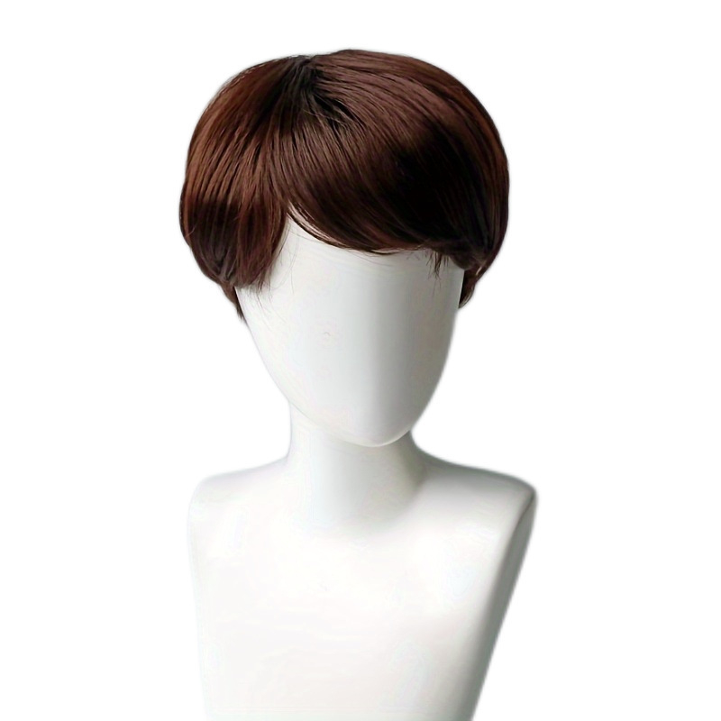 Sõltumatu jaama uued osaliselt mustad lühikesed meeste parukad, täispeakattega, Korea kohevad lühikesed sirged parukad, tootjatelt laos.