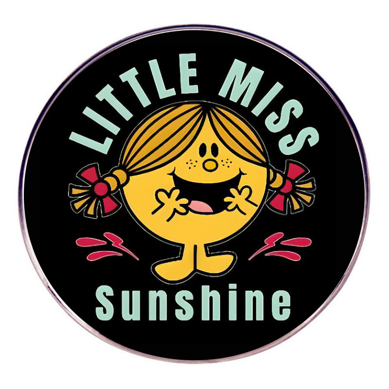 Napsütéses kis szépség bross rajzfilm anime kitűző fémötvözetből készült jelvény kiegészítők