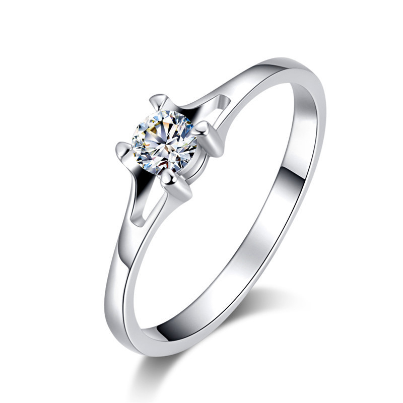 Gyűrűs női ékszerek, egy generációnyi retró európai és amerikai cirkon, remegő egyszerű, határokon átnyúló e-kereskedelmi kiegészítők