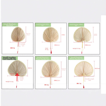 Χειροποίητη βεντάλια μπαμπού σε σχήμα ροδάκινου, καλοκαιρινή βεντάλια, καλλιτεχνική, δροσερή, μικρη, φρέσκια, δημιουργική, χειροκίνητη βεντάλια