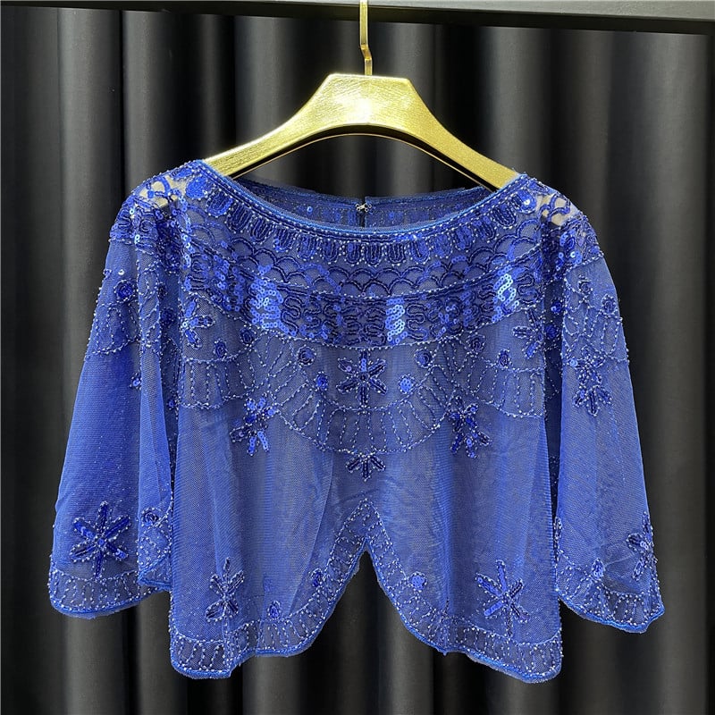 Moterų plonų vestuvinių suknelių aksesuarų, pečių siūlų, megztinio, perspektyvių blizgučių, mažo palto, mažos liemenės, karta