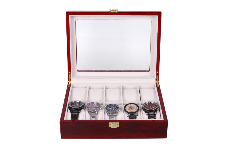 Didmeninė prekyba kepimo aliejumi 1235610122024 laikrodžių dėžutė papuošalų laikymo demonstracinė pakavimo dėžutė medienos gaminiai