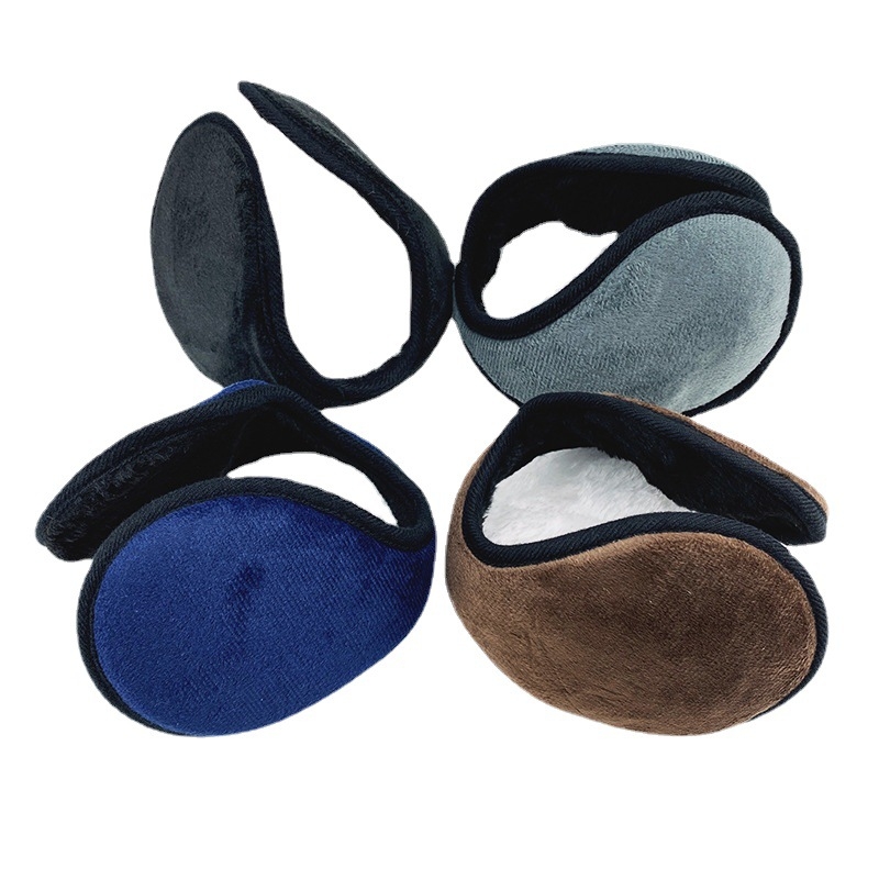 Muški baršunasti zadebljani topli štitnici za uši, zimski biciklistički štitnici za uši protiv smrzavanja, štitnici za uši, štitnici za uši za muškarce i žene