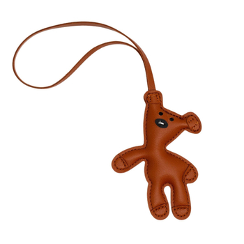 Bab, lusta medve táska medál egyszerű aranyos bőr kulcstartó ajándék függő jellegzetes bőr kiegészítők