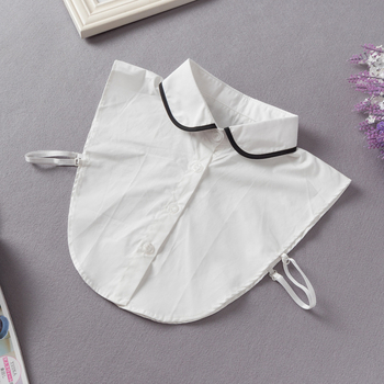 TMJ-105 Κορεάτικο στυλ πουκάμισο ψεύτικο κολάρο γυναικών πολυλειτουργικό all-match ψεύτικο κολάρο μυτερό κολάρο πουκάμισο πουλόβερ διακοσμητικό κολάρο