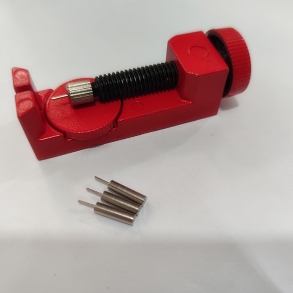 2068 инструмент за премахване на метална каишка, многопинов нож за часовници, сребристо-червен, зелен, инструмент за премахване на секции от каишка за часовник, инструмент за ремонт на часовници