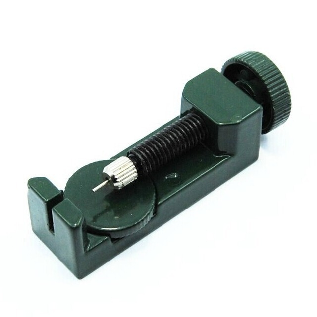 2068 инструмент за премахване на метална каишка, многопинов нож за часовници, сребристо-червен, зелен, инструмент за премахване на секции от каишка за часовник, инструмент за ремонт на часовници