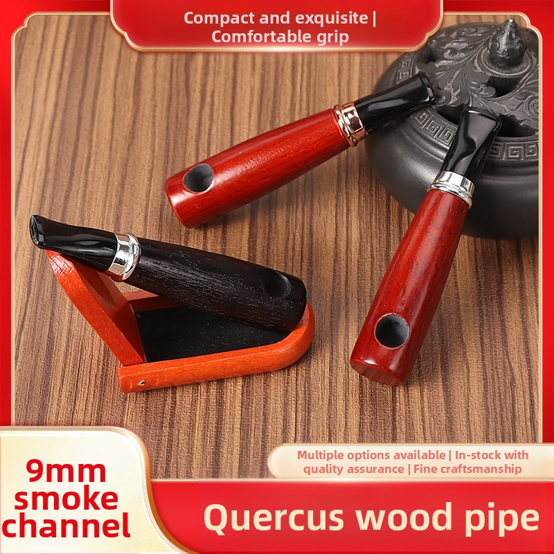 DHL New Creative 9mm suitsulõõri Aoko puidust toru kerge kaasaskantav kaasaskantav täispuidust väike toru