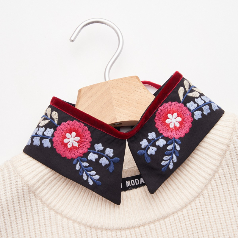 Új kreatív niche Joker dekoratív baba nyakörv gyártók nagykereskedelem női ruházat külkereskedelem műnyakörv kiegészítők export