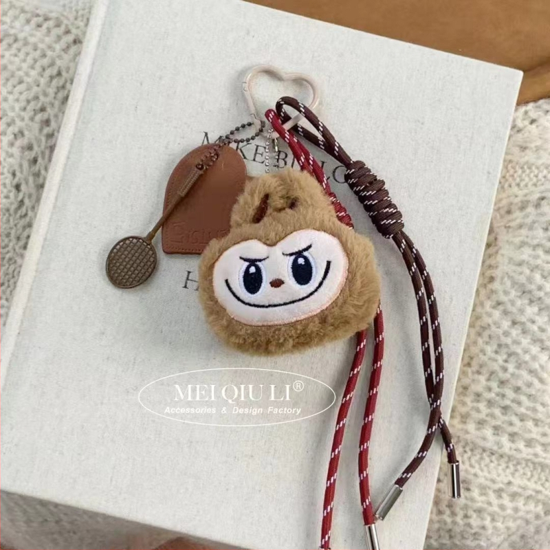 Ins Blogger azonos stílusú szőtt kötél táska medál Advanced Sense MIU nyakba akasztható kulcstartó medál táska medál