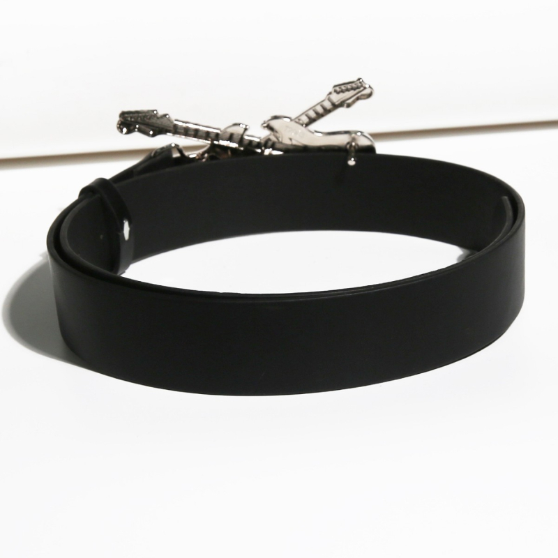 Farmeröv Női Dekoratív Új, Mindenesetre Alkalmi Öv Gitárcsattal Koreai Stílusú Egyszerű Divatöv Raktáron