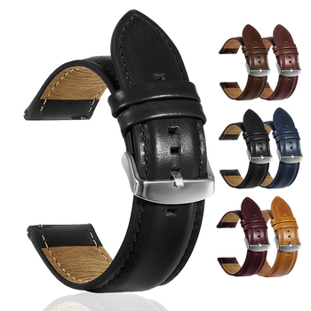 Нова ретро каишка от естествена телешка кожа за Huawei Watch GT2 Pro Smart Watch 18-22 мм