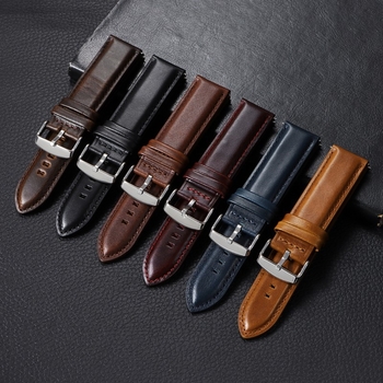 Нова ретро каишка от естествена телешка кожа за Huawei Watch GT2 Pro Smart Watch 18-22 мм