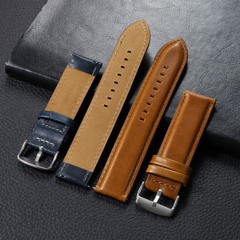 Нова ретро каишка от естествена телешка кожа за Huawei Watch GT2 Pro Smart Watch 18-22 мм