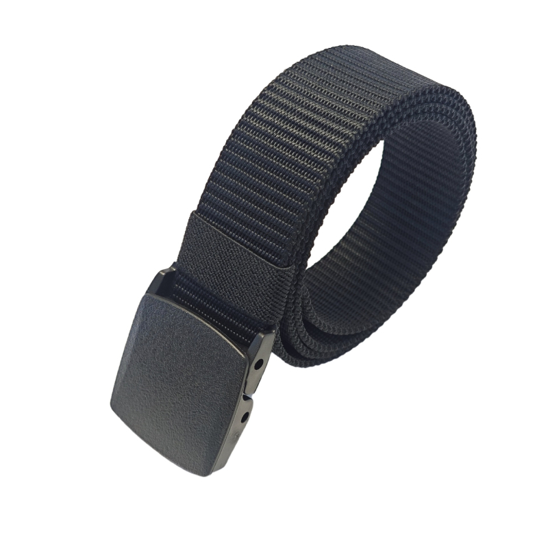 Vászonöv, hipoallergén öv, katonai kiképző öv, sima csat, műanyag csat, nejlon öv, vasalásmentes, mágnesmentes, biztonsági ellenőrzést támogató, diákoknak