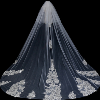 Το κύριο πέπλο γάμου της νύφης είναι υψηλής ποιότητας, βαριάς βιομηχανίας, με μακριά ουρά, μεγάλο πέπλο. Σούπερ νεράιδα, γαμήλια γυρίσματα είναι το κεφάλι του πέπλου.