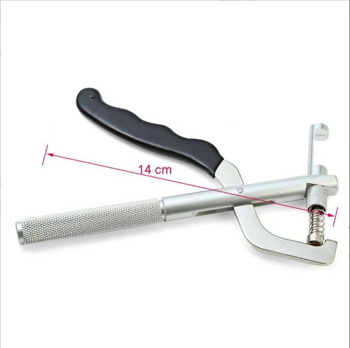 Roktura elastīgās jostas noņemšanas rīks, jostas noņemšanas knaibles, augšējā spēka ierīce, metāla pulksteņa siksniņas noņemšanas rīks, tērauda jostas noņemšanas rīks