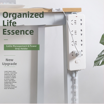 Dugaszolható tartó fali lyukasztásmentes aljzat tároló polc adatkábel kártya elektromos vezeték aljzat dugaszolható panel vonal